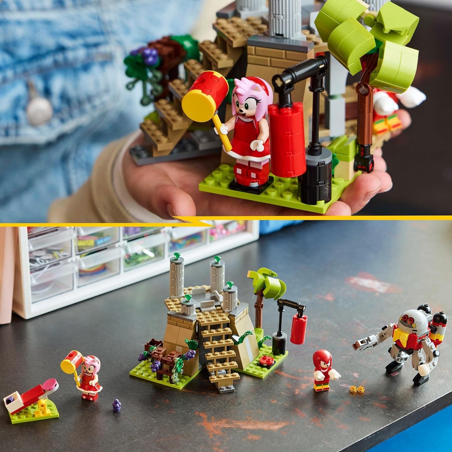 LEGO® | Sonic the Hedgehog: Knuckles and the Master Emerald Shrine (76998)