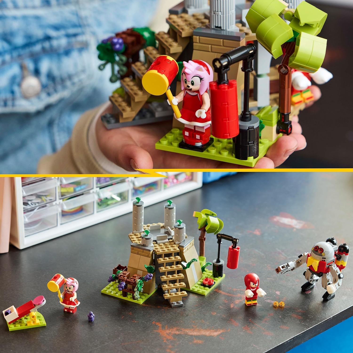 LEGO® | Sonic the Hedgehog: Knuckles and the Master Emerald Shrine (76998)