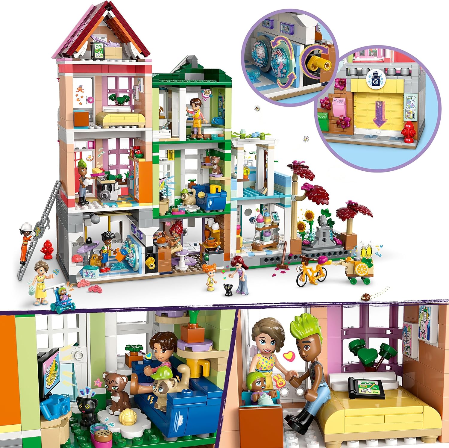 LEGO® | Friends: Heartlake City Apartments and Stores (42670)