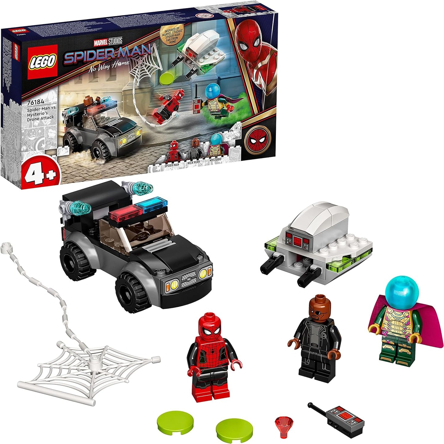 LEGO® | Marvel: Spiderman vs Mysterio's Drone Attack (76184)