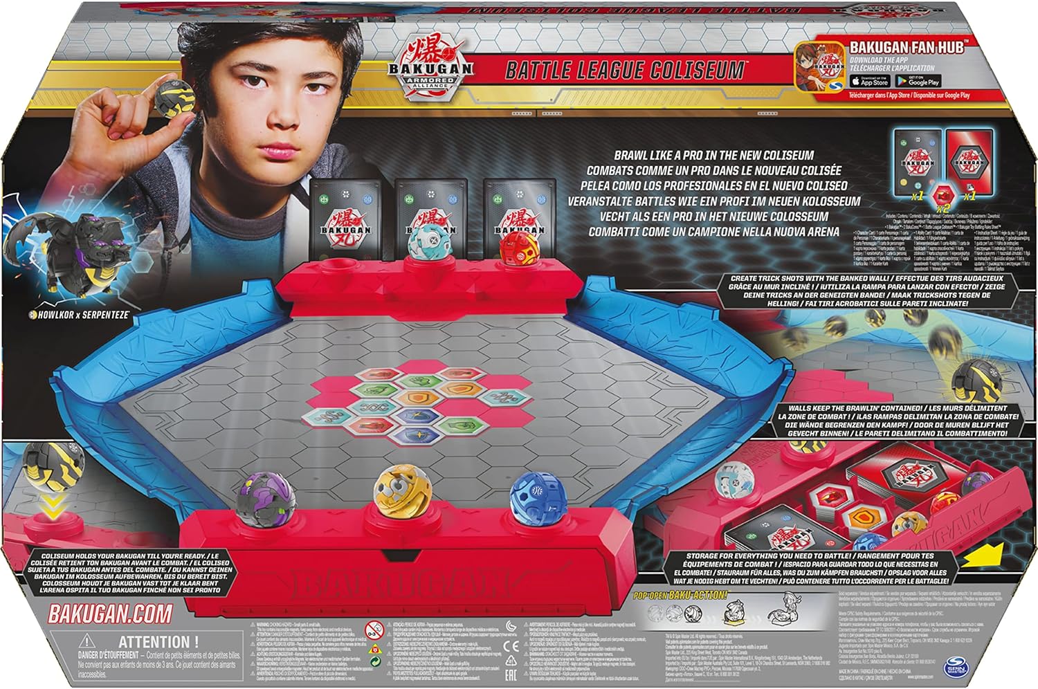 Bakugan: Battle League Coliseum Deluxe Board Game