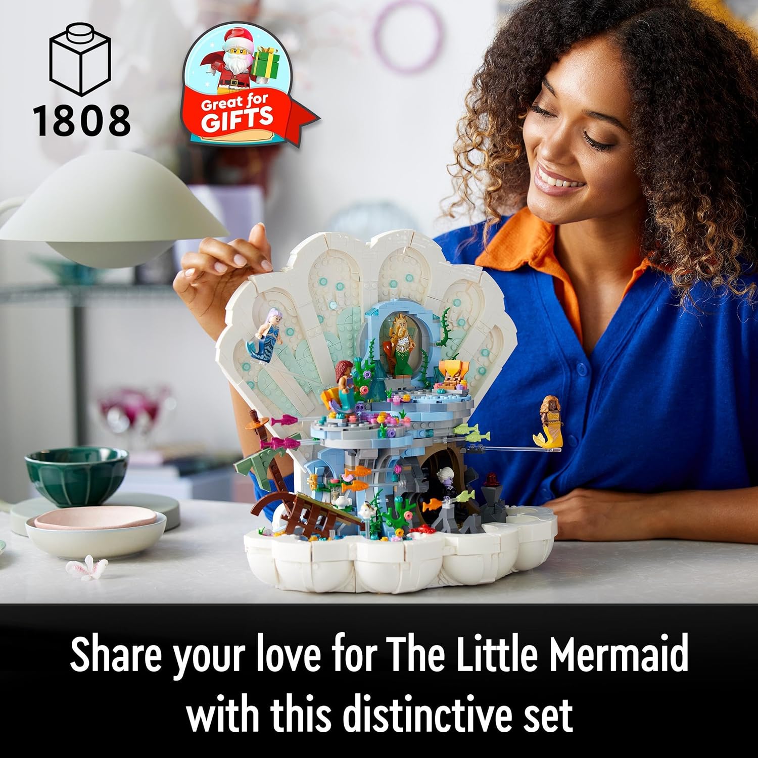 LEGO® | Disney: The Little Mermaid Royal Clamshell (43225)