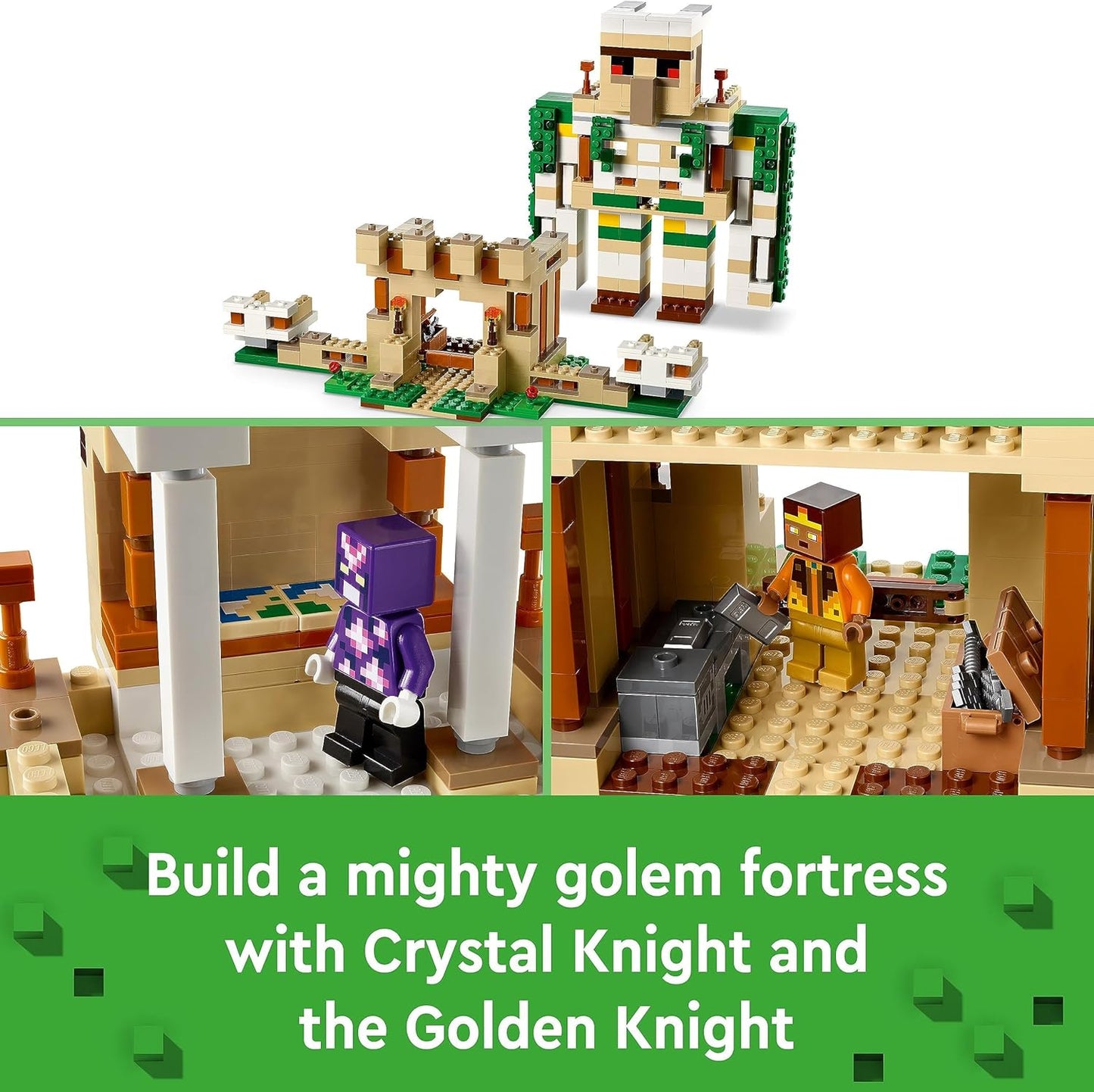 LEGO® | Minecraft: The Iron Golem Fortress (21250)