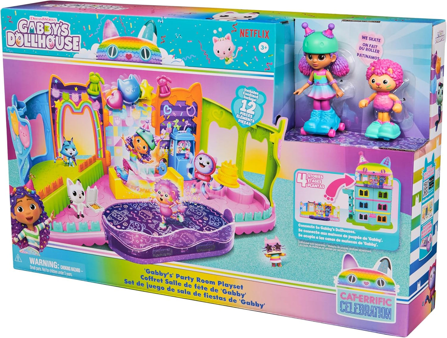 Gabby's Dollhouse Gabby's Party Room Playset