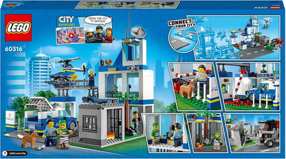 LEGO® | City: Police Station + Van + Garbage Truck (60316)