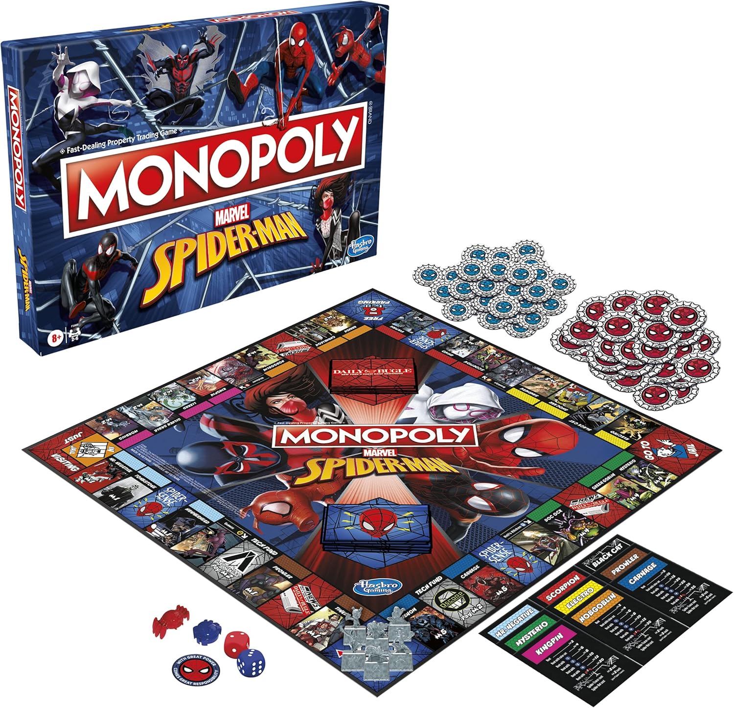 Monopoly: Spider-Man Edition (Board Game)