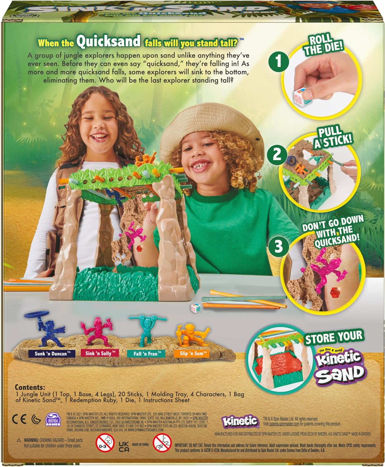 Kinetic Sand: Sink N' Sand Board Game