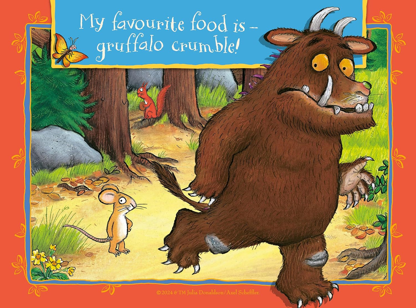 Ravensburger The Gruffalo 4 In A Box Puzzle