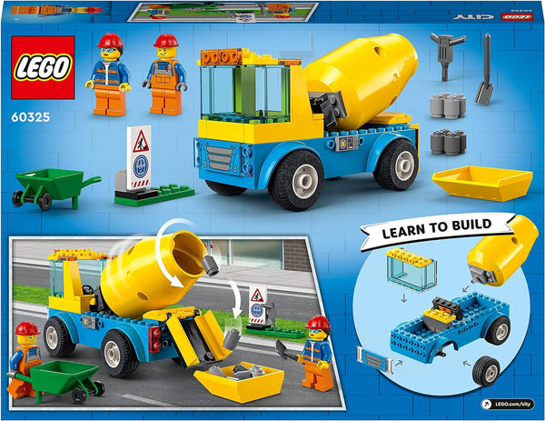 LEGO® | City: Cement Mixer Truck (60325)