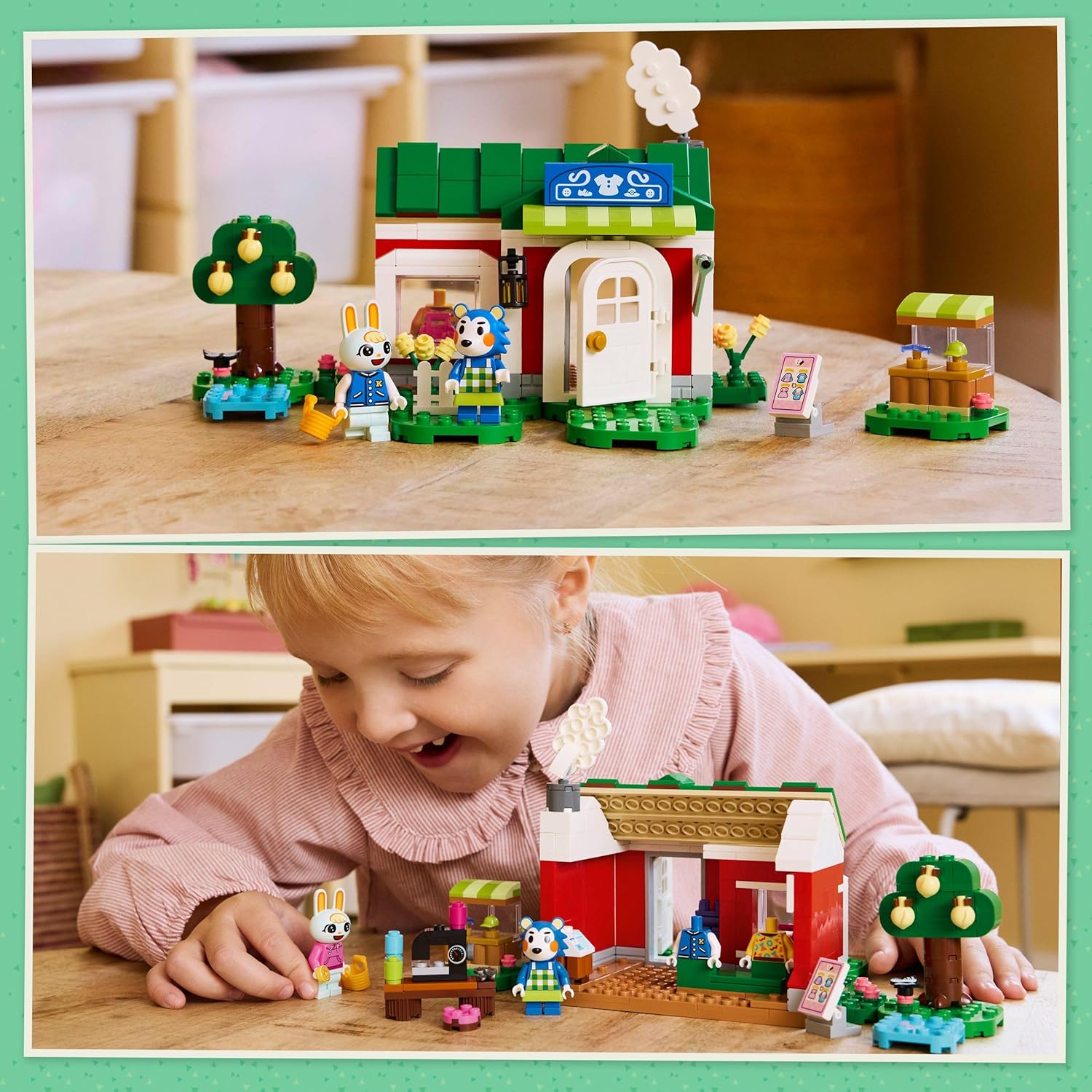 LEGO® | Animal Crossing: Able Sisters Clothing Shop (77055)