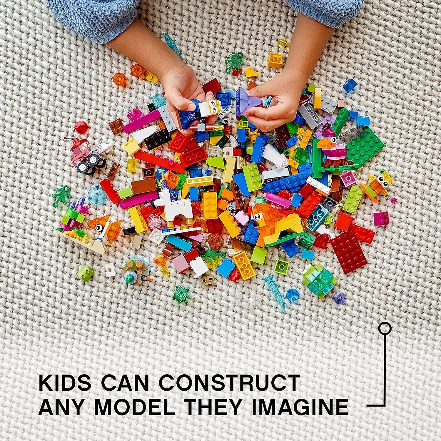 LEGO® | Classic: Creative Transparent Bricks (11013)