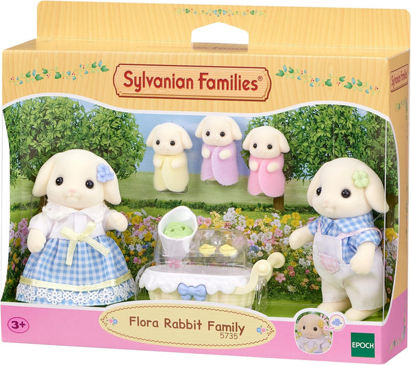 Sylvanian Families: Flora Rabbit Family