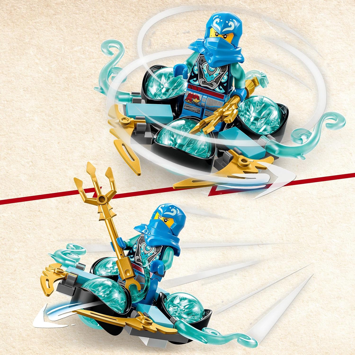 LEGO® | Ninjago: Nya's Dragon Power Spinjitzu Drift (71778)