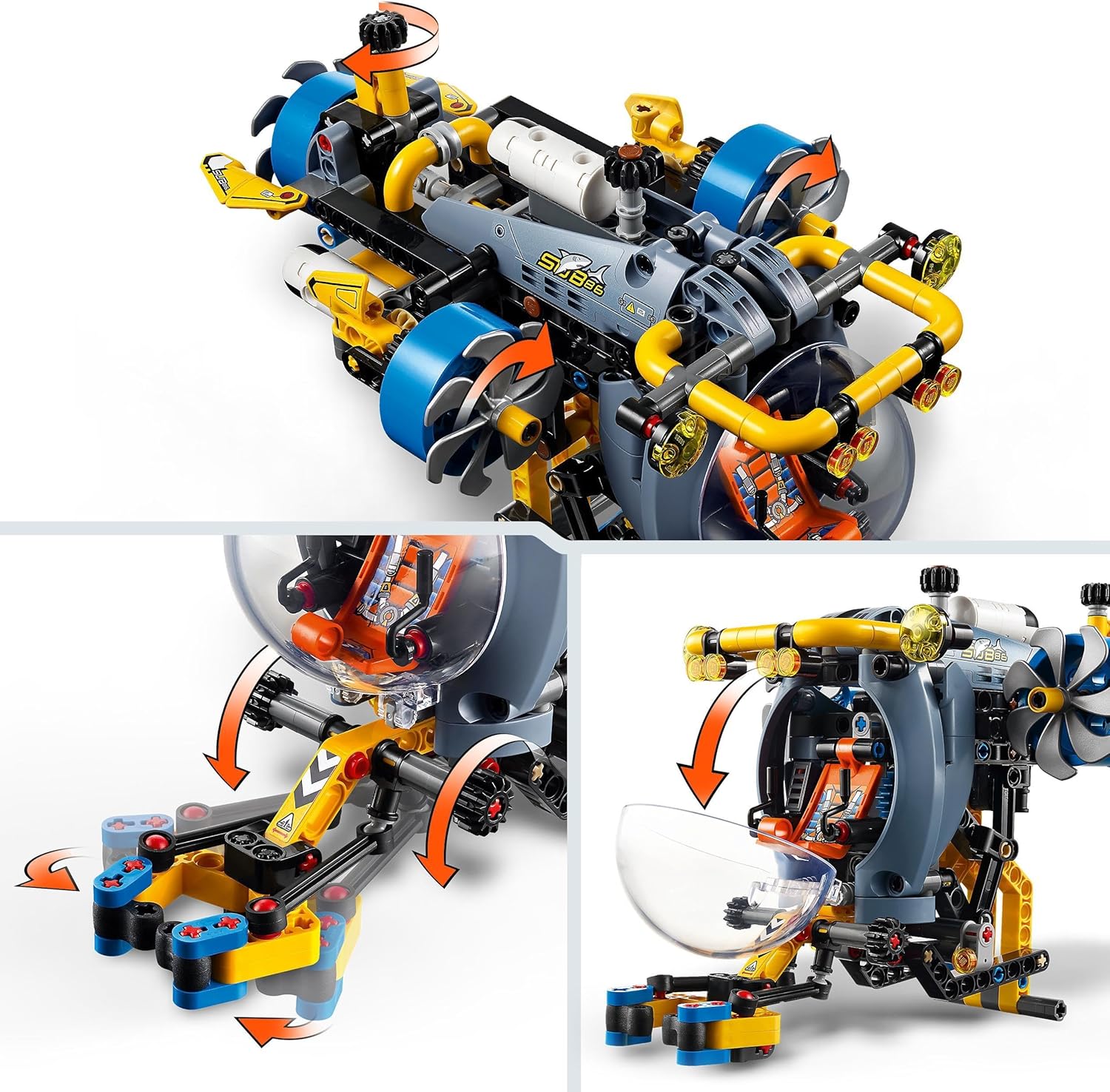 LEGO® | Technic: Deep-Sea Research Submarine (42201)