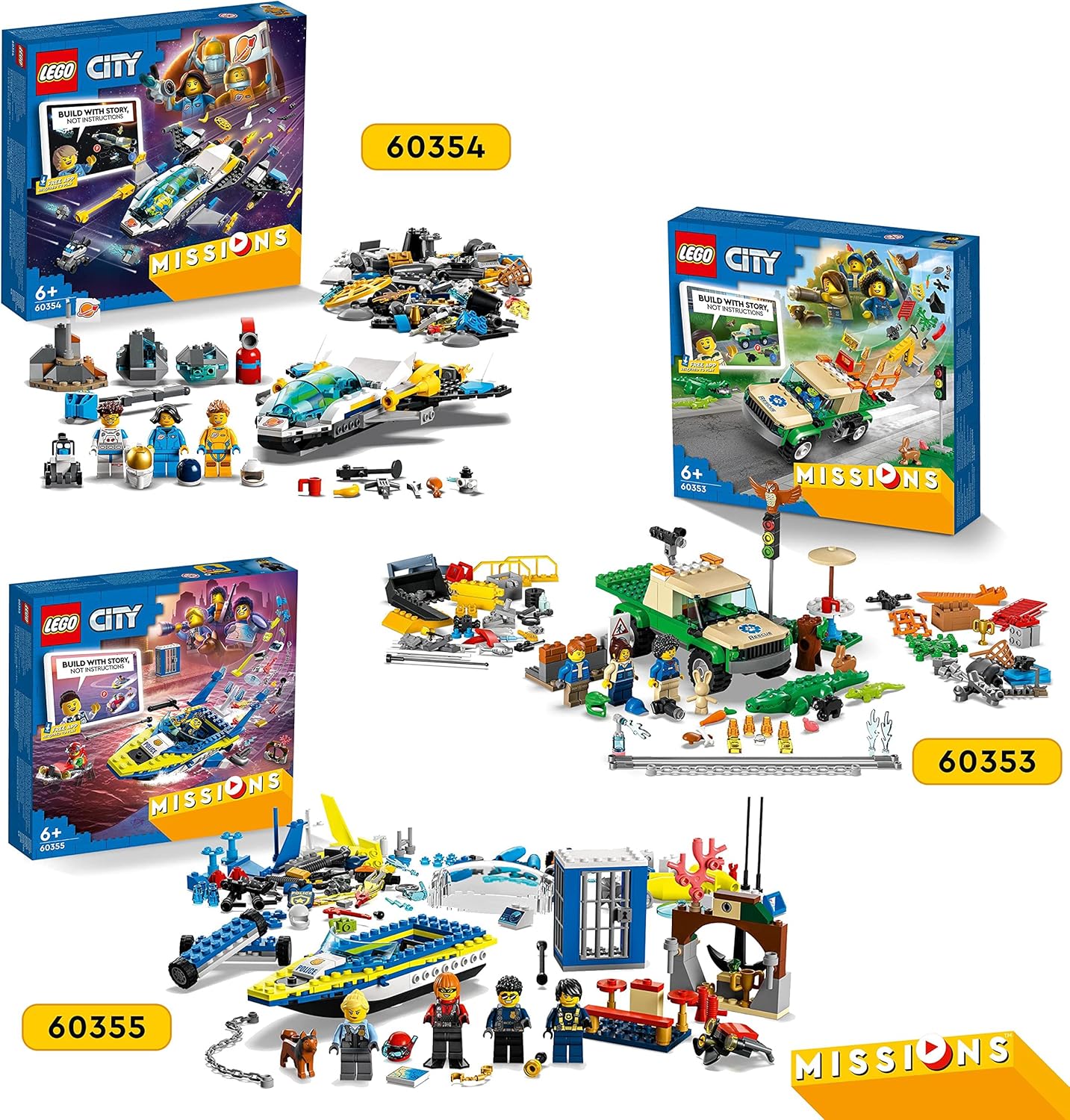 LEGO® | City: Wild Animal Rescue Missions (60353)