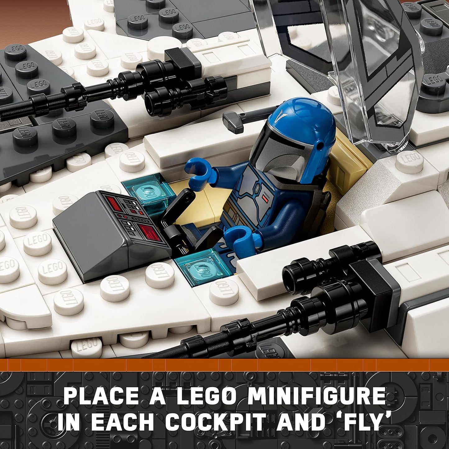 LEGO® | Star Wars: Mandalorian Fang Fighter vs TIE Interceptor (75348)