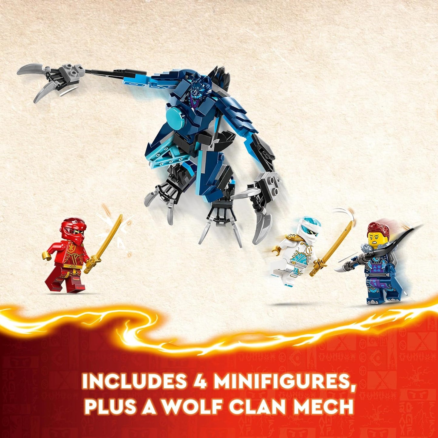 LEGO® | Ninjago: Kai's Elemental Fire Mech (71808)