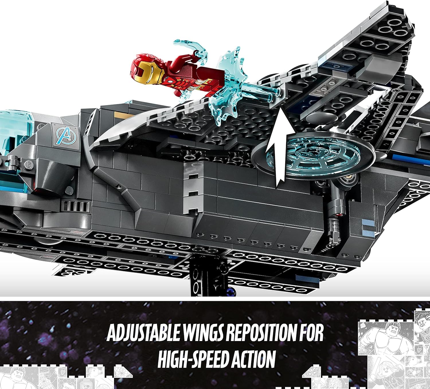 LEGO® | Marvel: Avengers Quinjet (76248)