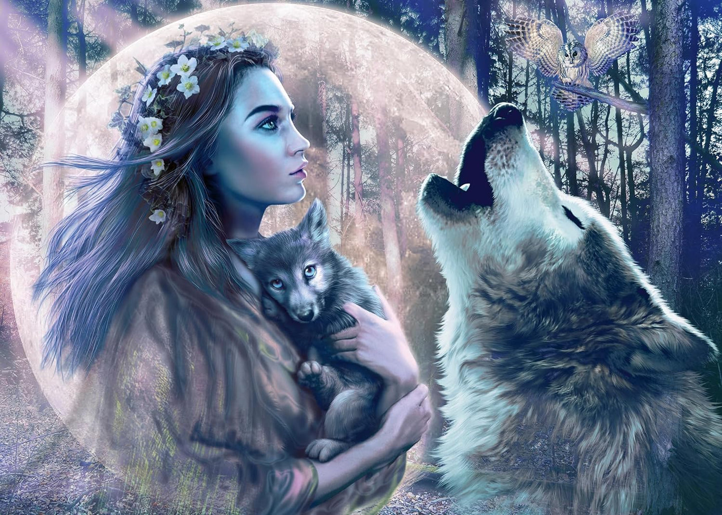 Ravensburger | RAVENSBURGER MOONLIGHT MAGIC 1000 PIECE JIGSAW PUZZLE