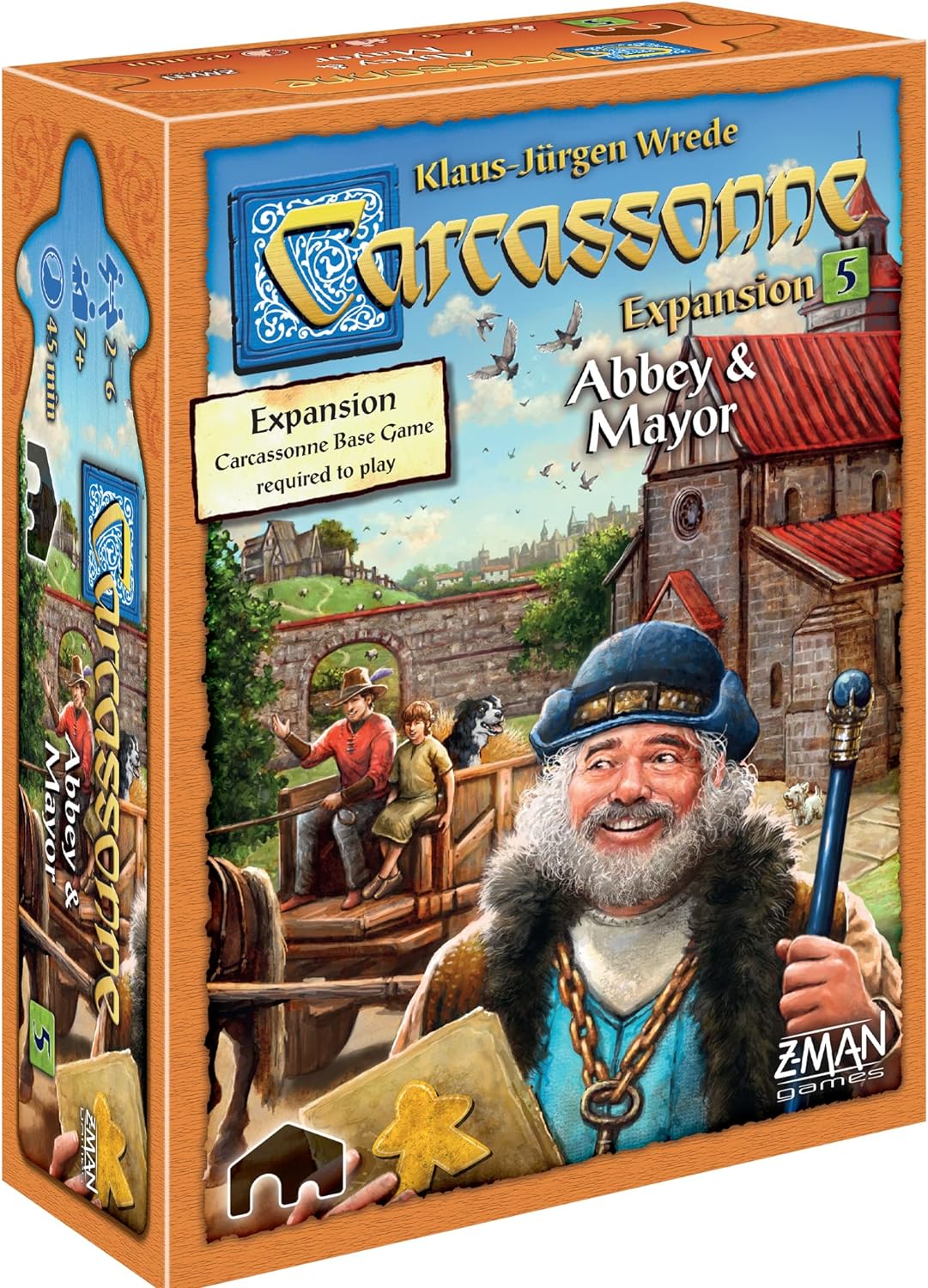 Carcassonne Expansion 5: Abbey & Mayor
