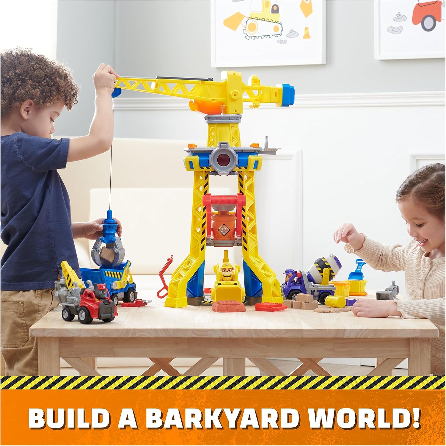 Rubble & Crew Barkyard Crane Tower