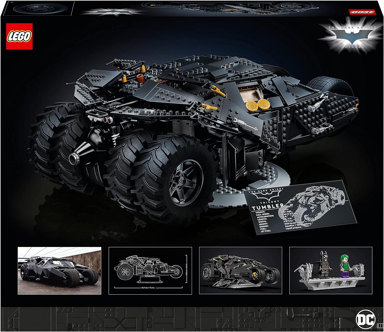 LEGO® | Batman: Batmobile Tumbler (76240)