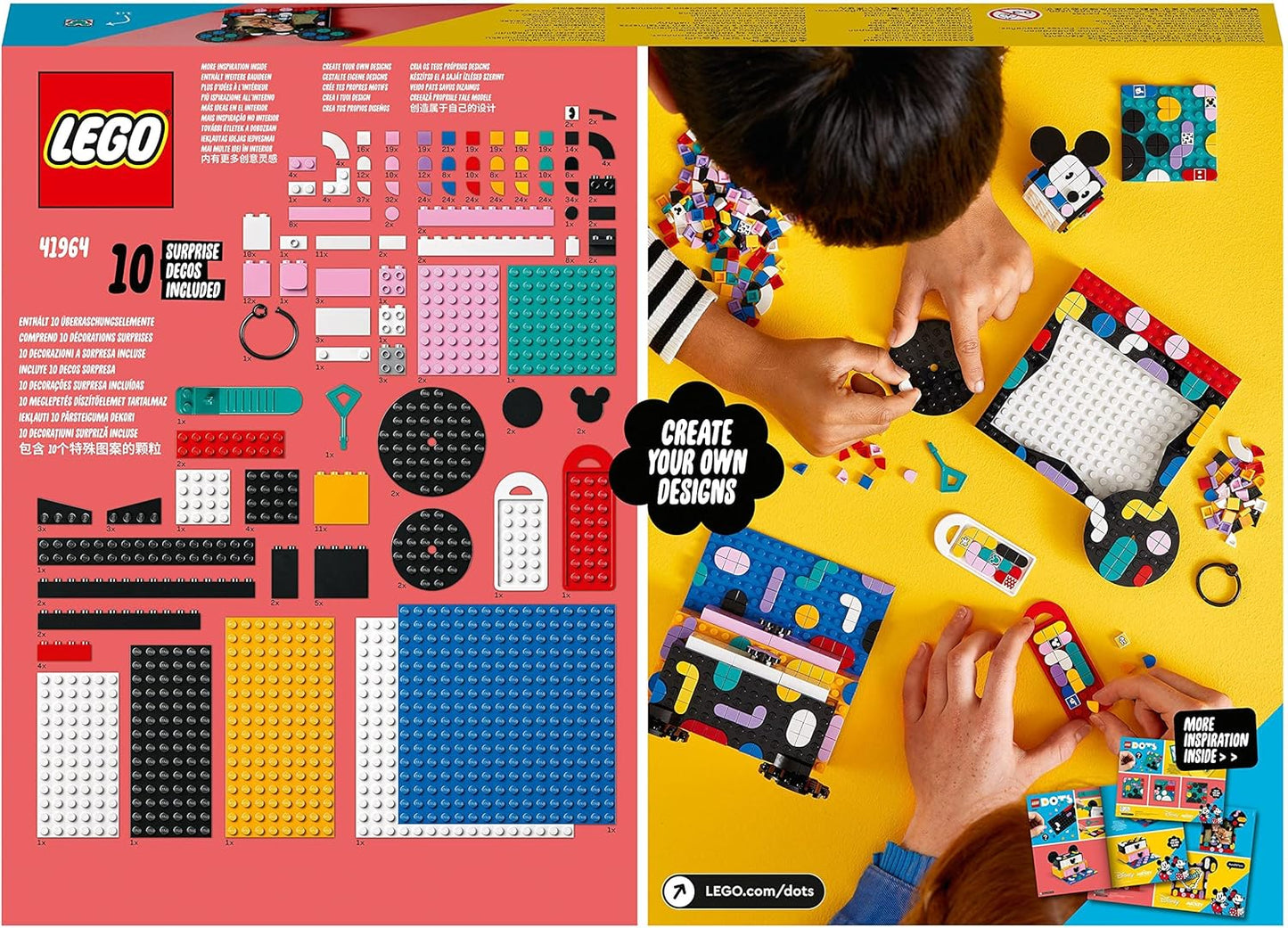 LEGO® | DOTS: Mickey & Minnie Back to School (41964)