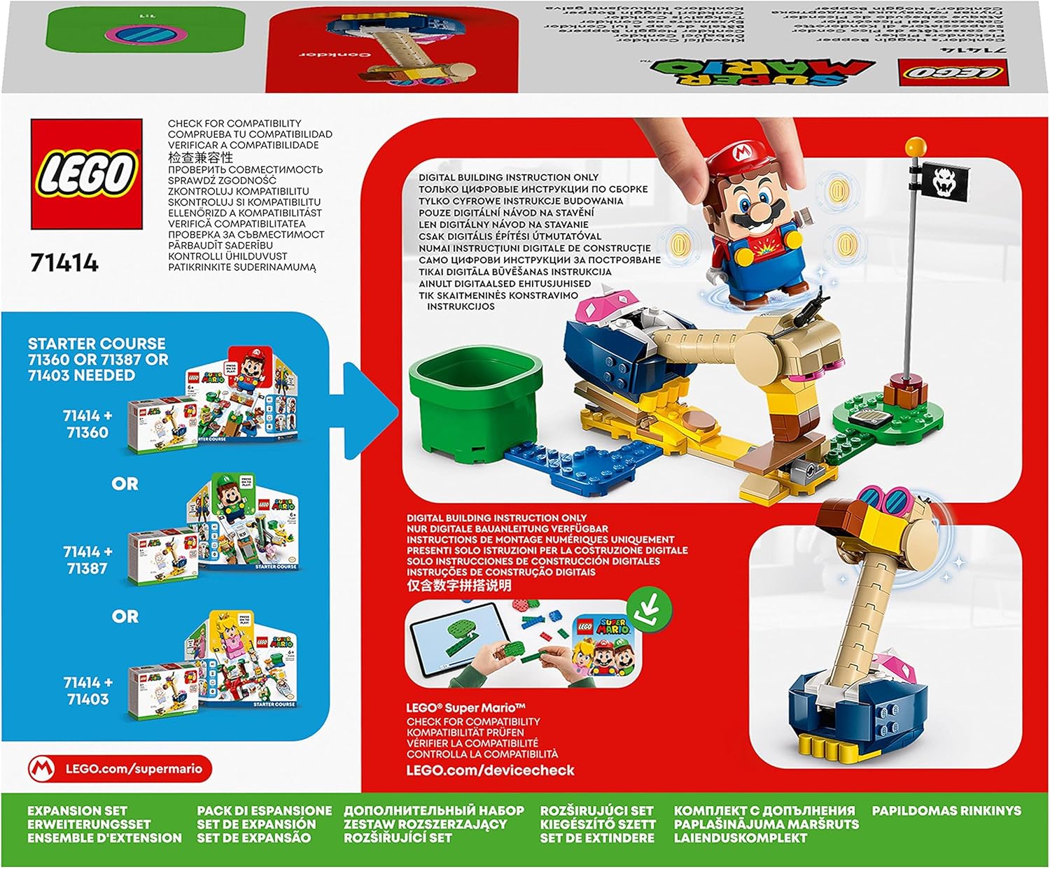 LEGO® | Mario: Conkdor's Noggin Bopper (71414)