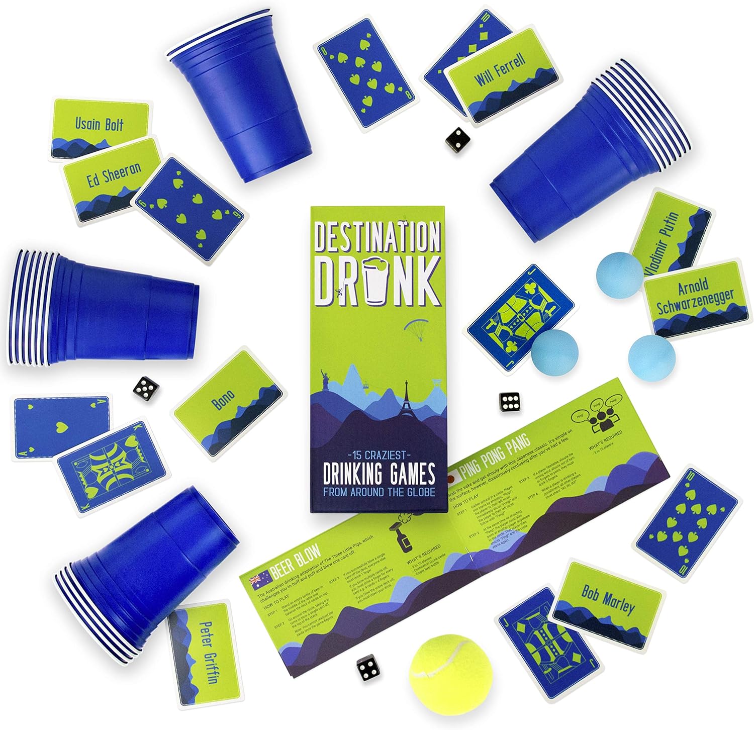 Destination Drunk - 15 Craziest Drinking Games
from Around the Globe