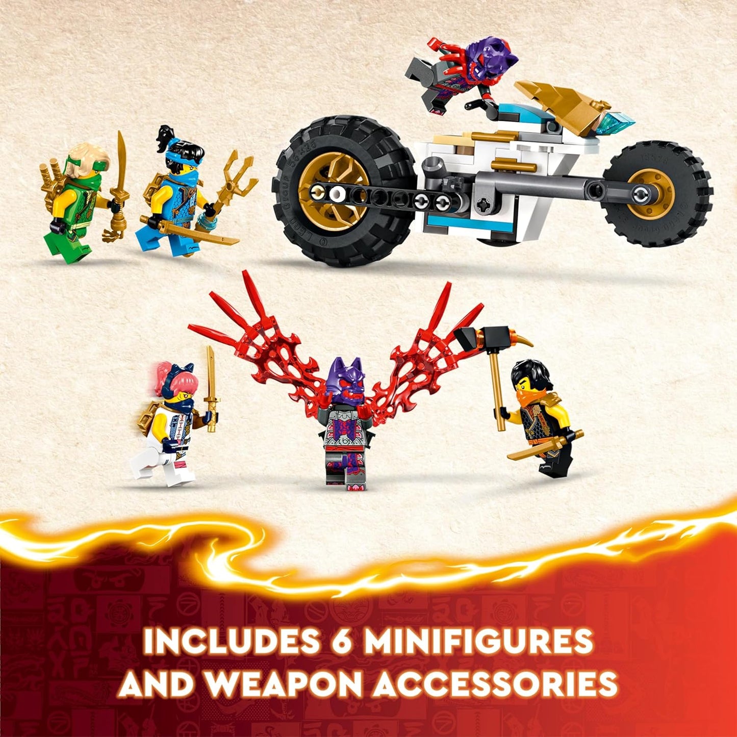 LEGO® | Ninjago: Nya and Arin's Baby Dragon Battle (71798)