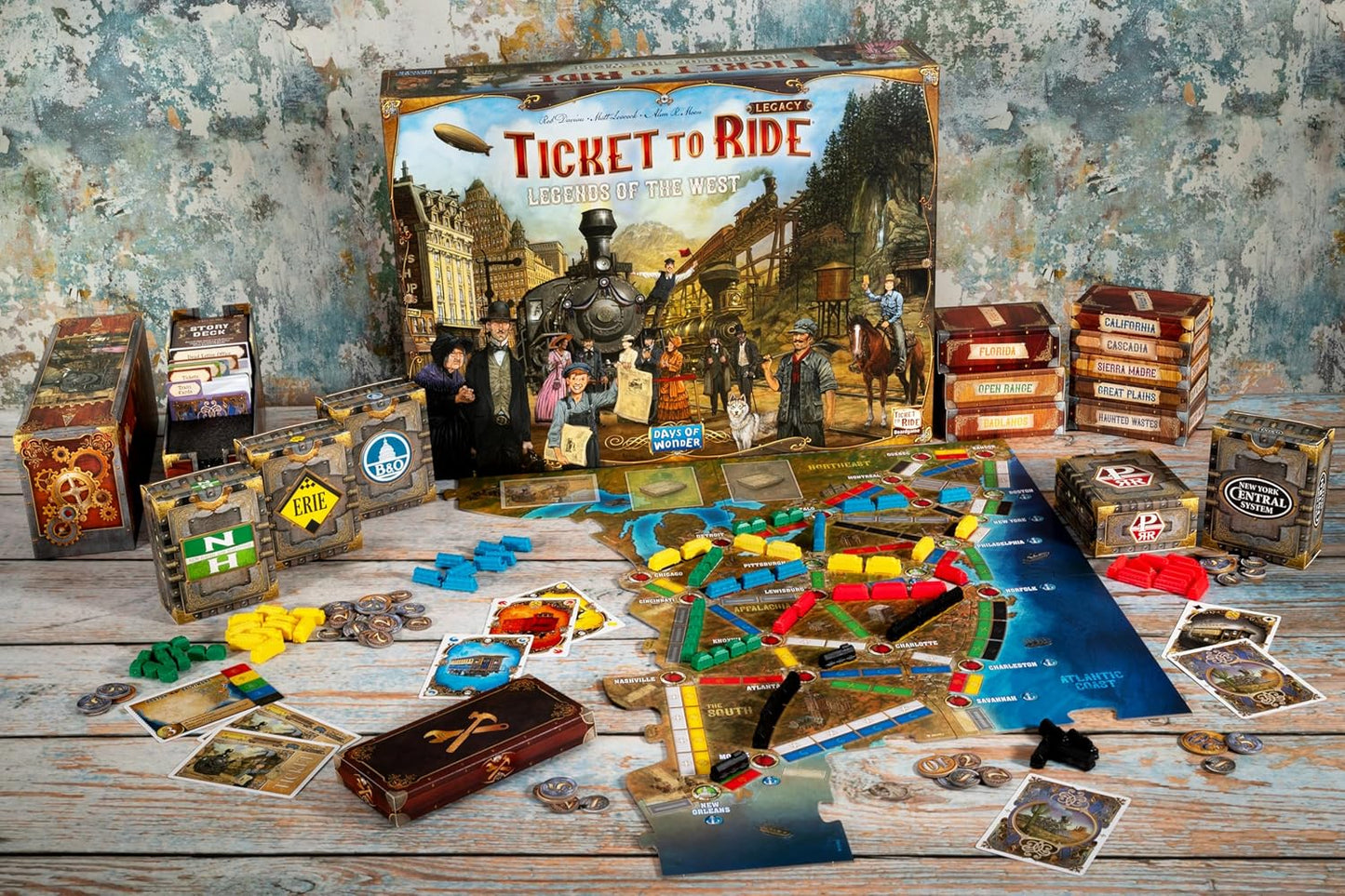 TICKET TO RIDE: LEGACY LEGENDS OF THE WEST