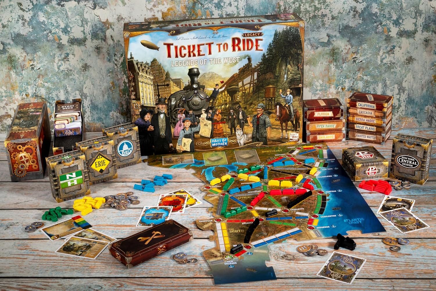 TICKET TO RIDE: LEGACY LEGENDS OF THE WEST