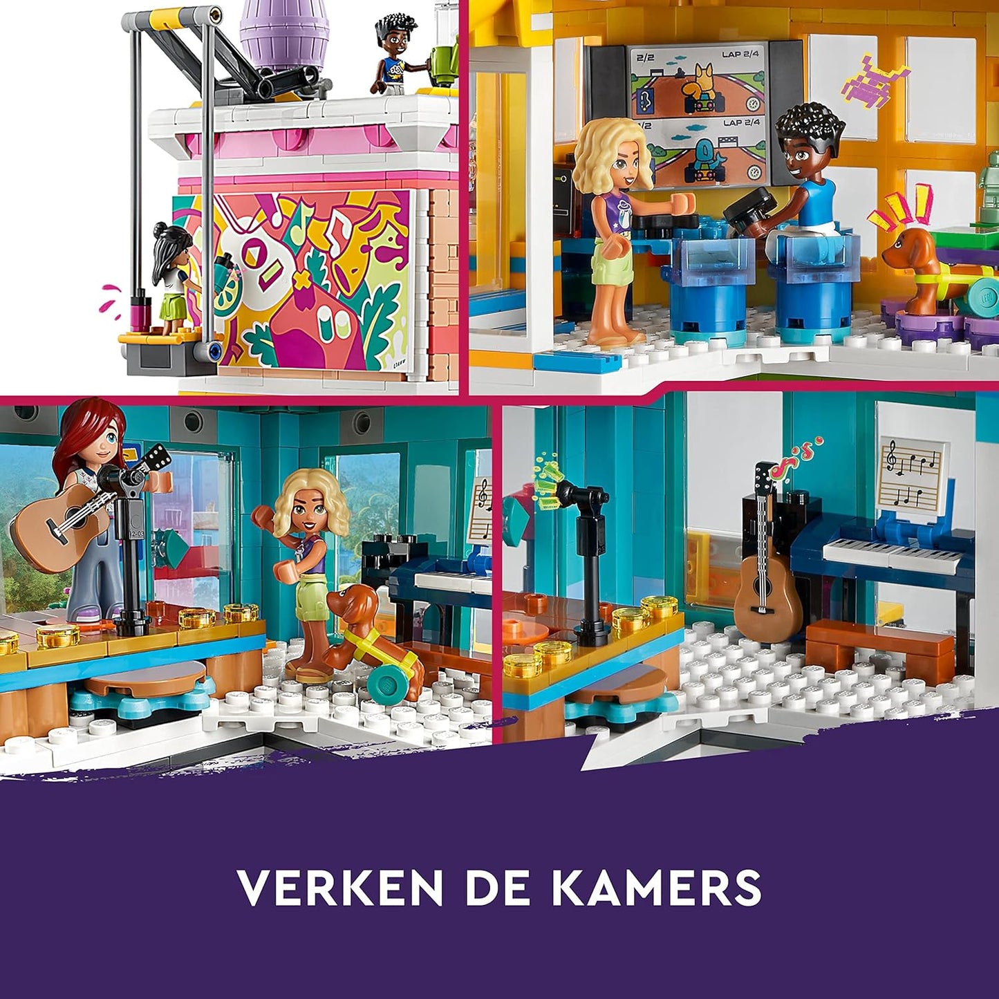 LEGO® | Friends: Heartlake City Community Centre Modular Centre (41748)