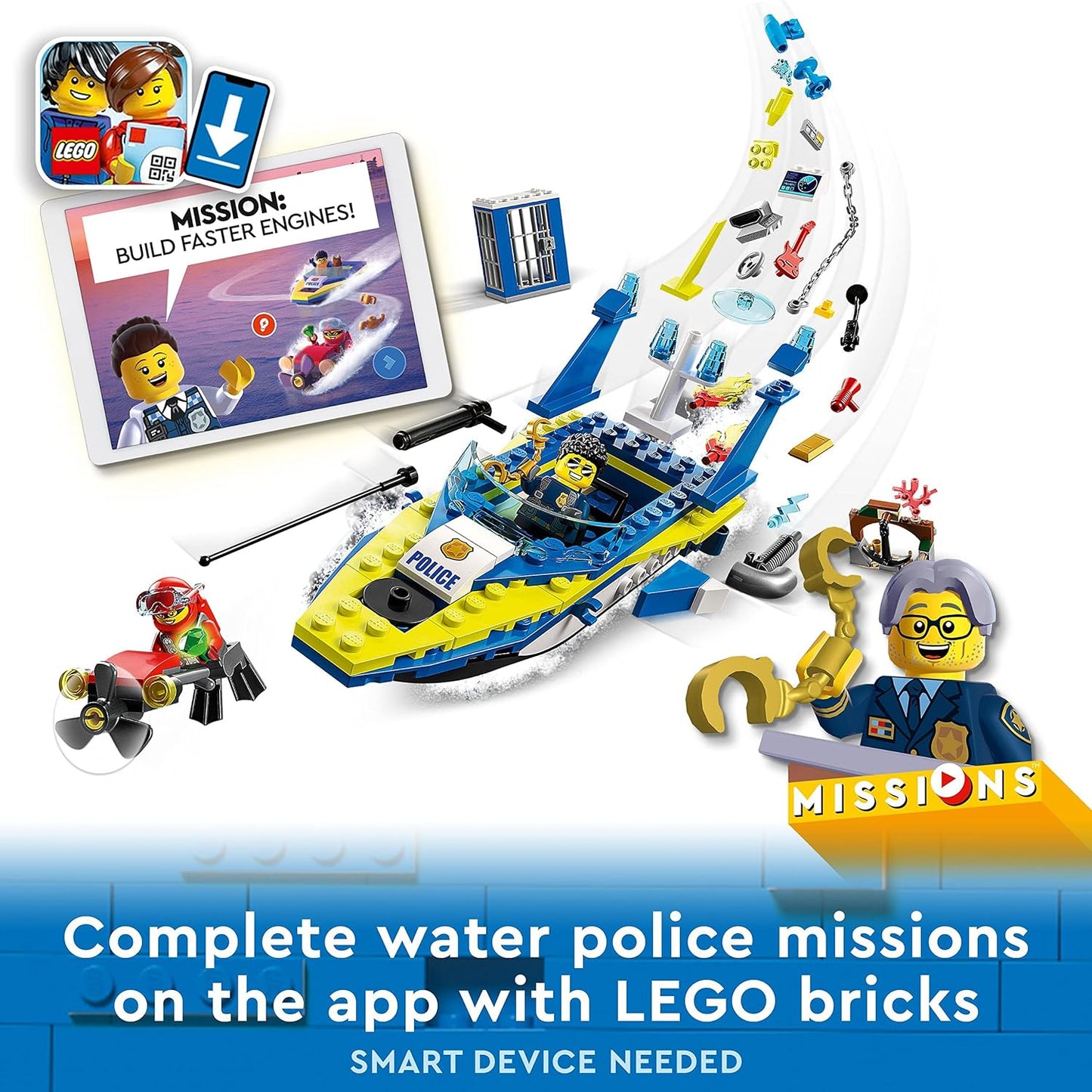 LEGO® | City: Water Police Detective Missions (60355)
