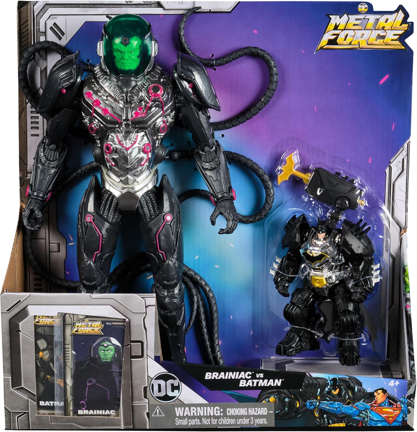 DC Universe 12in Brainac Battle Pack