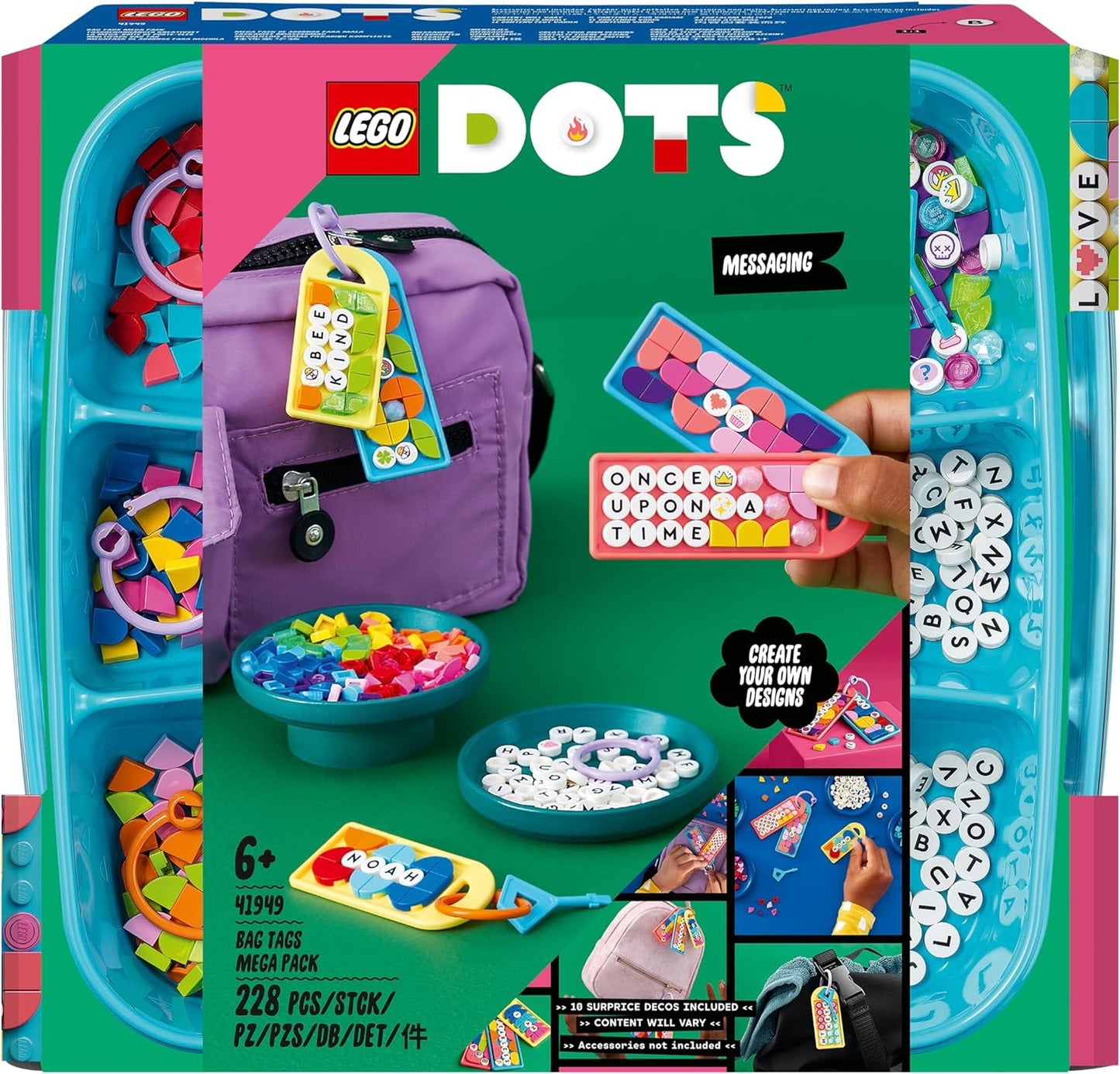 LEGO® | DOTS: Bag Tags Mega Pack (41949)