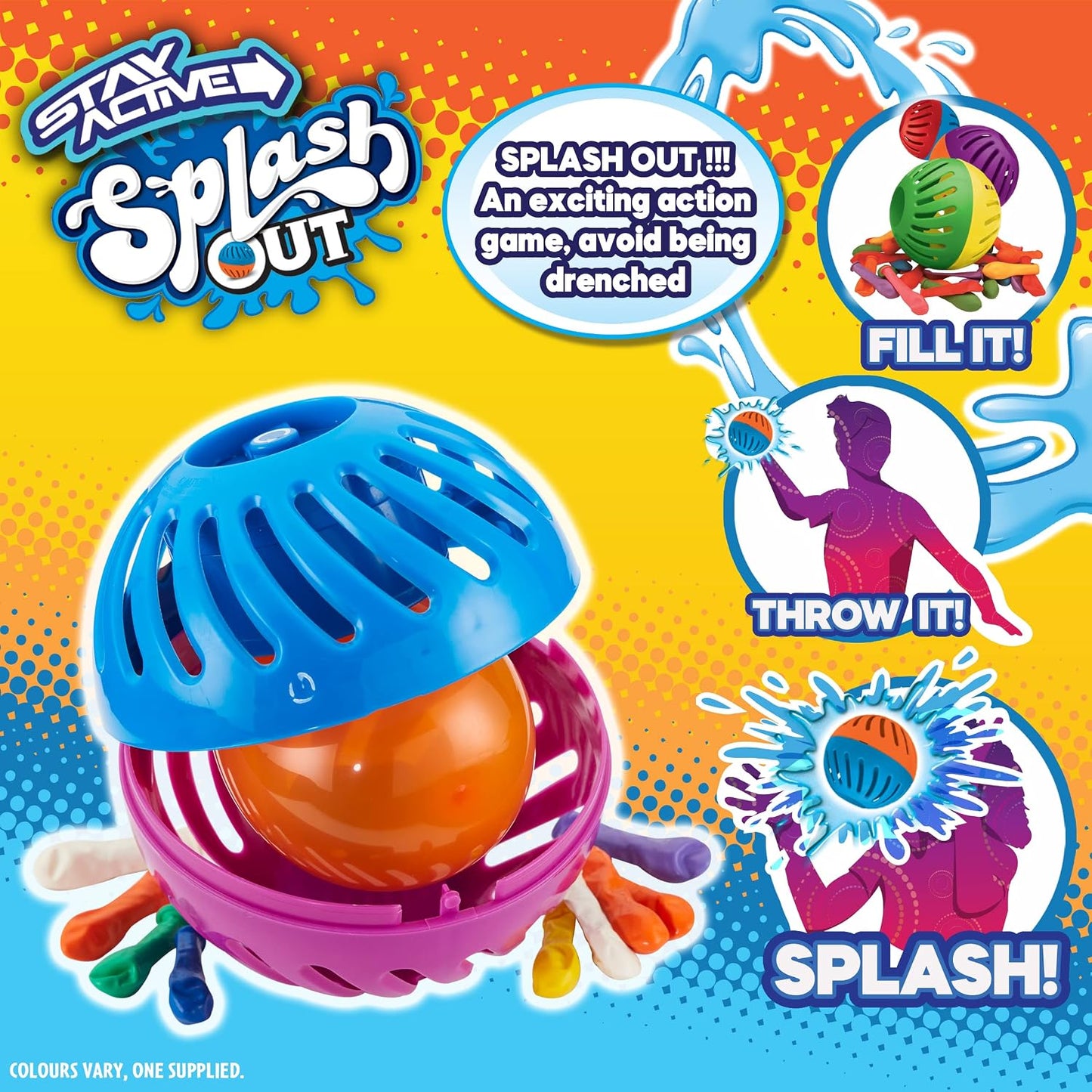 Stay Active Splash Out Water Balloon Game