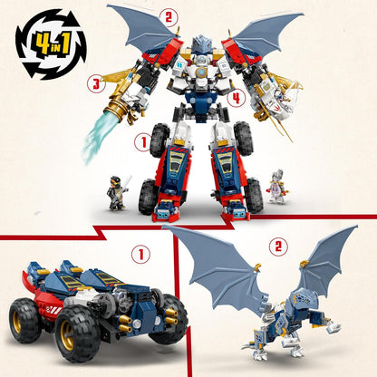 LEGO® | Ninjago: Zane's Ultra Combiner Mech (71834)