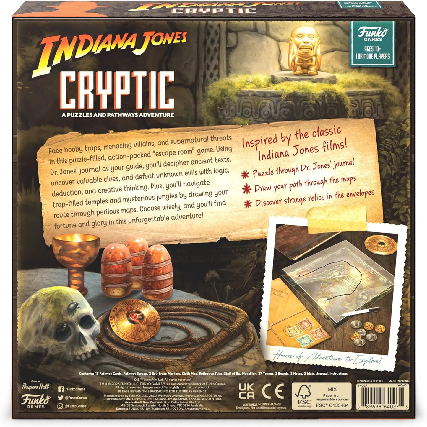 Funko Games: Cryptic Indiana Jones