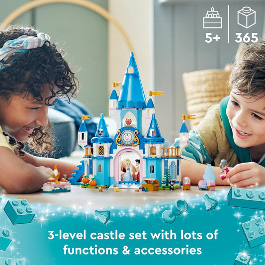 LEGO® | Disney: Cinderella & Prince Charming's Castle (43206)