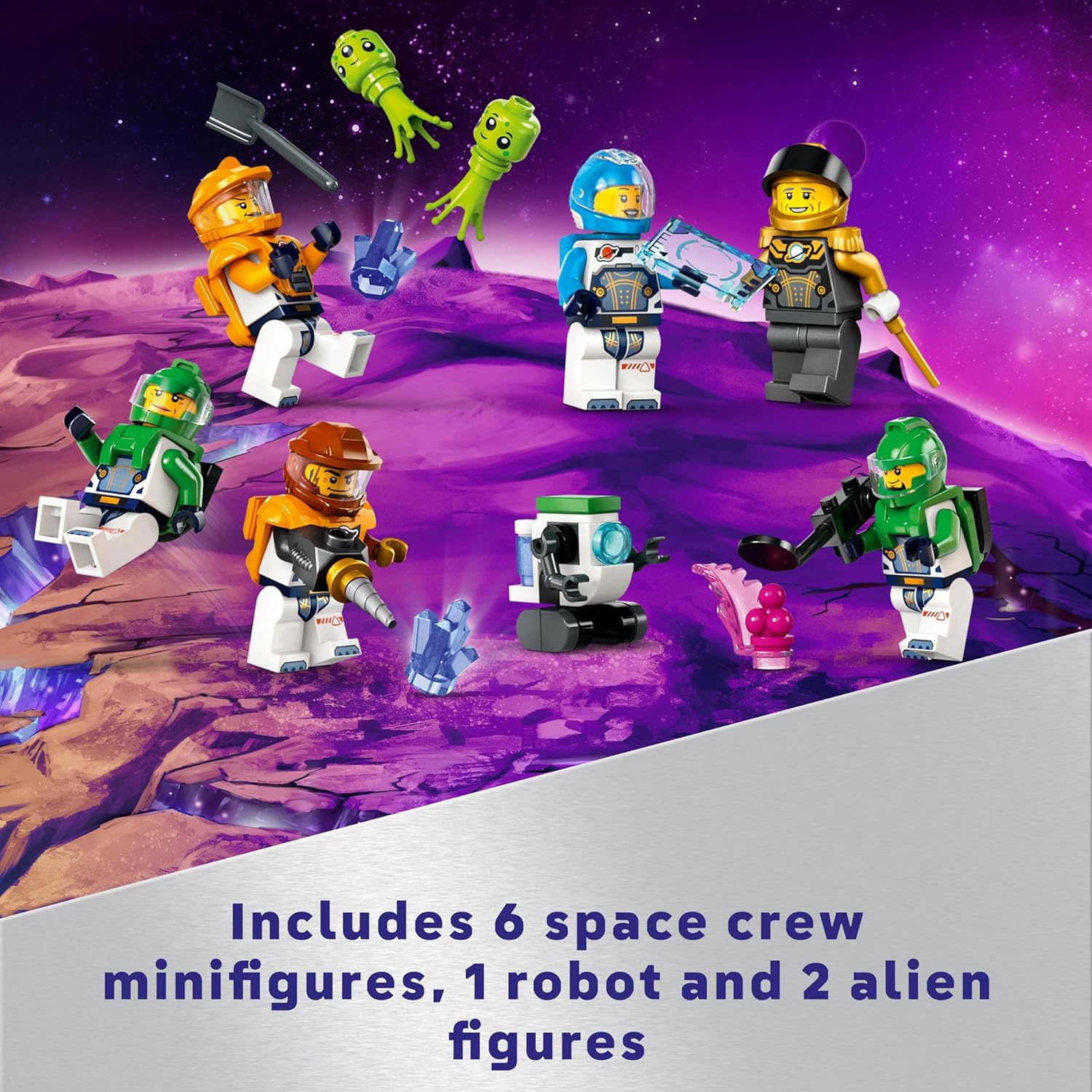 LEGO® | City: Space Base and Rocket Launchpad (60434)