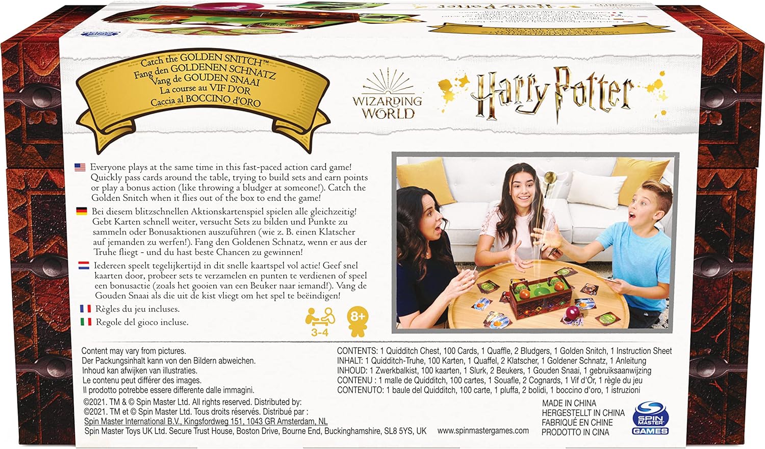 Harry Potter: Catch the Snitch Board Game