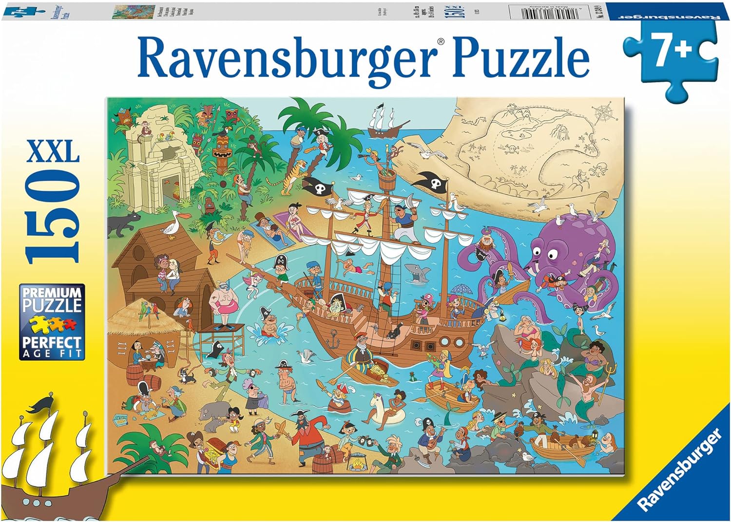 Ravensburger | RAVENSBURGER: PIRATE ISLAND 150 PCS