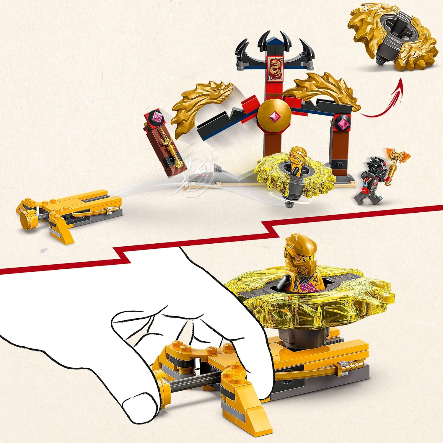 LEGO® | Ninjago: Dragon Spinjitzu Battle Pack (71826)