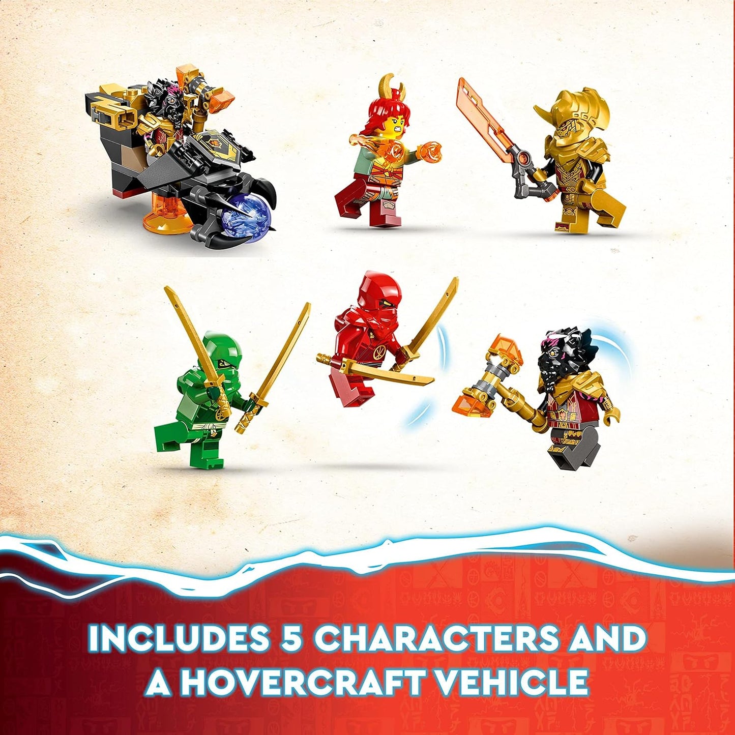 LEGO® | Ninjago: Heatwave Transforming Lava Dragon (71793)
