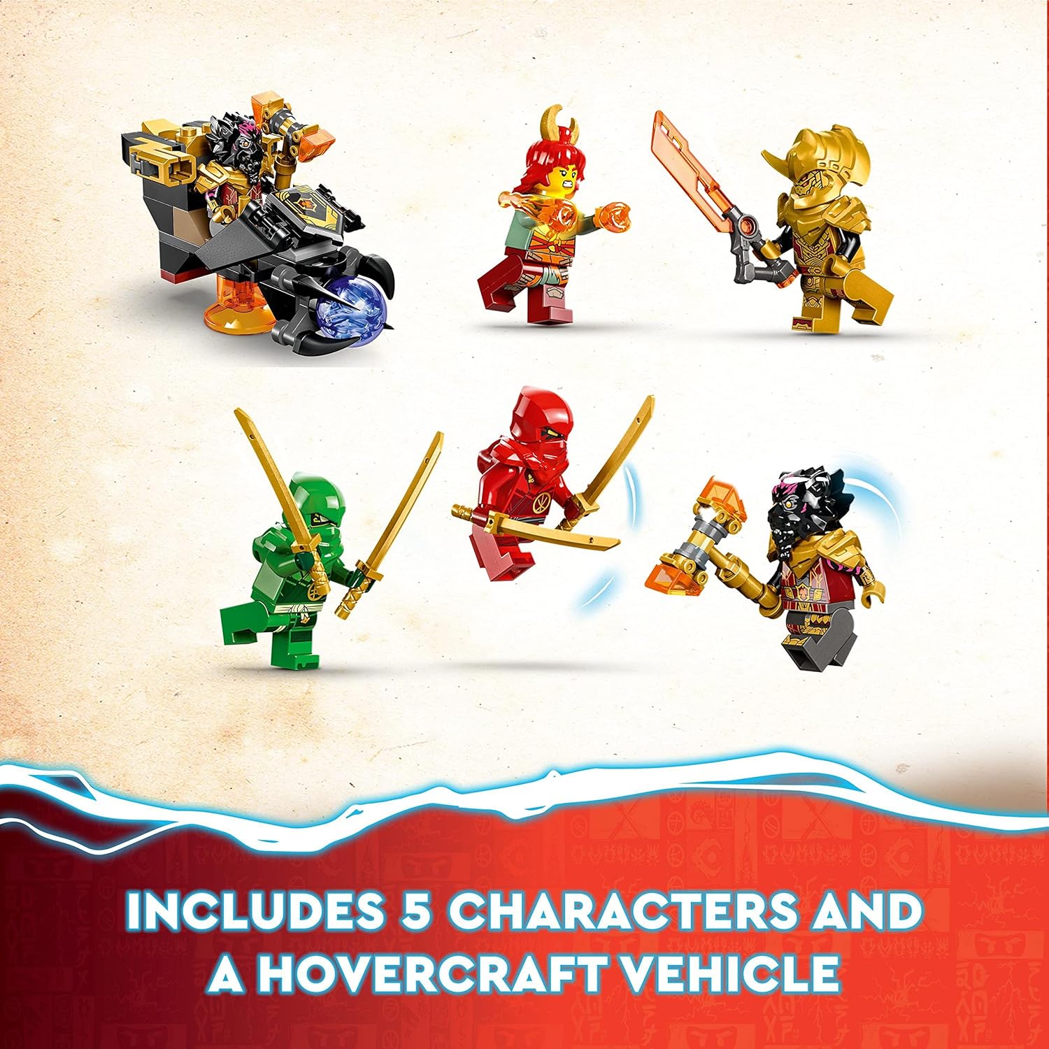 LEGO® | Ninjago: Heatwave Transforming Lava Dragon (71793)