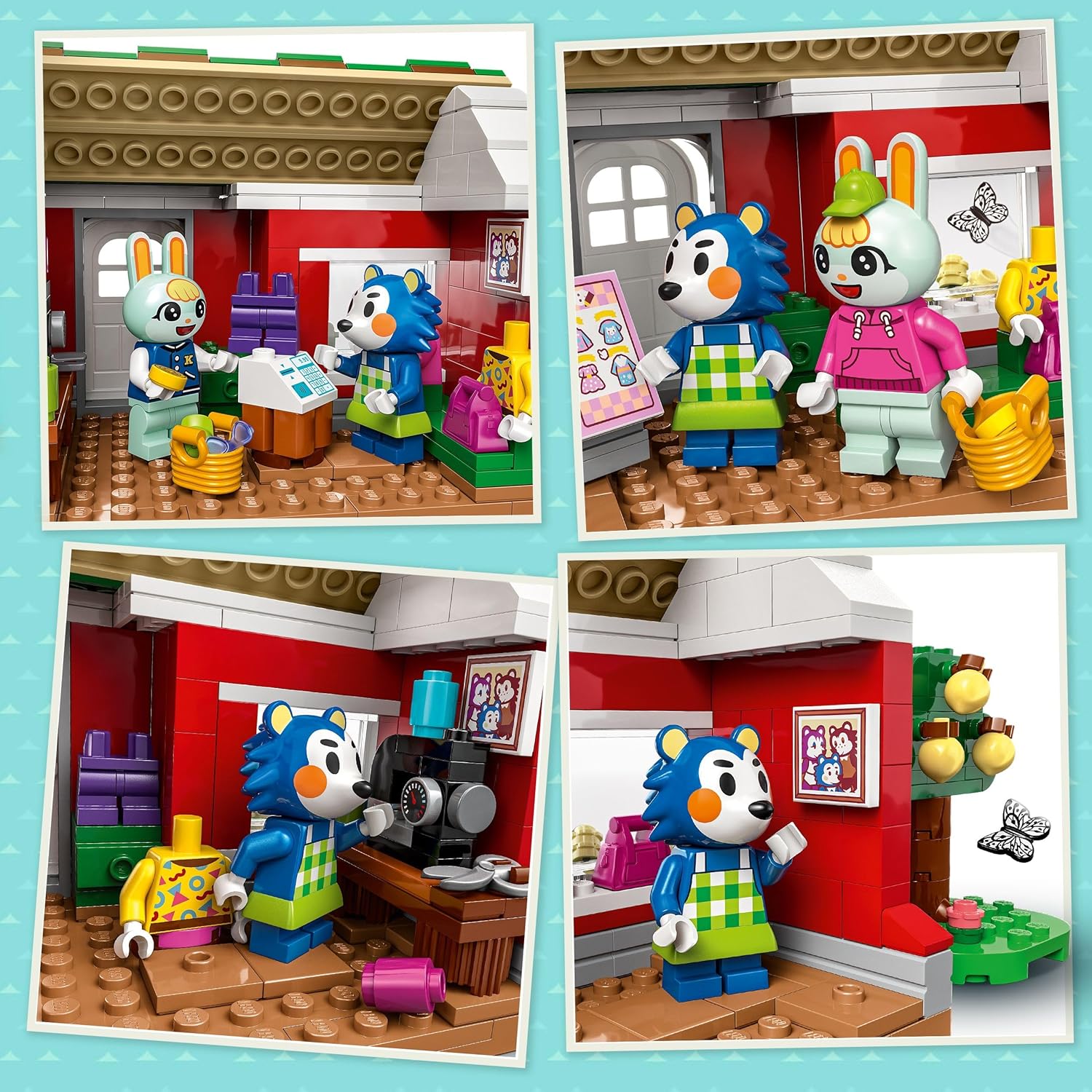 LEGO® | Animal Crossing: Able Sisters Clothing Shop (77055)