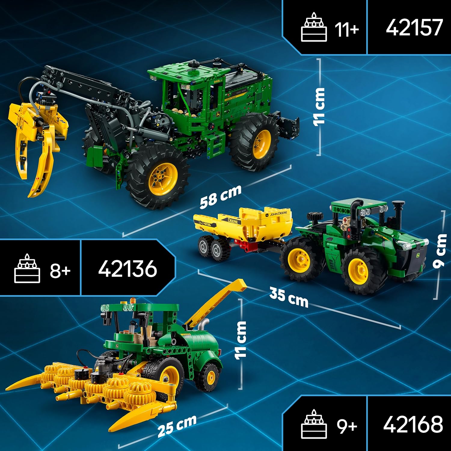 LEGO® | Technic: John Deere 9700 Forage Harvester (42168)