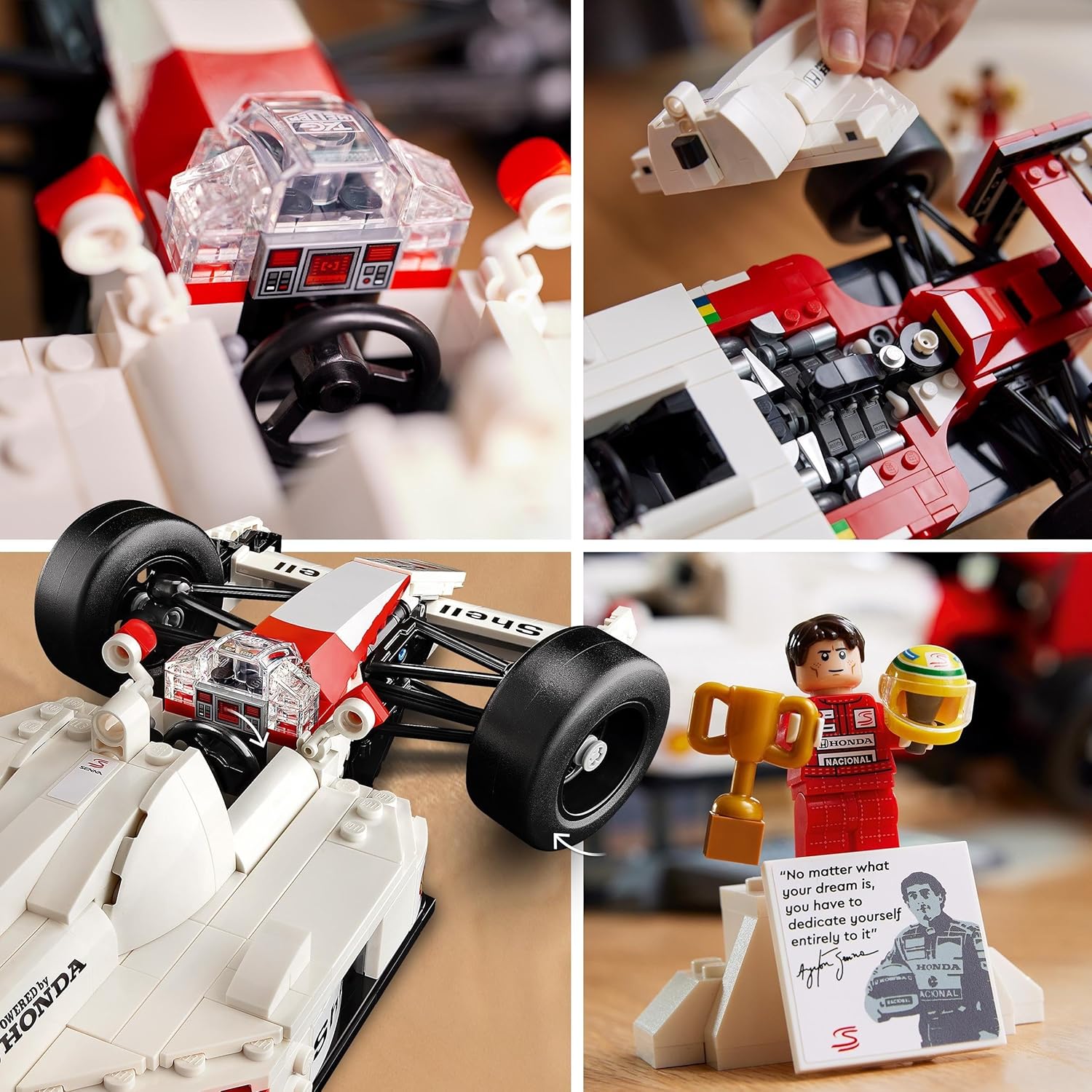 LEGO® | Icons: McLaren MP4/4 & Ayrton Senna (10330)