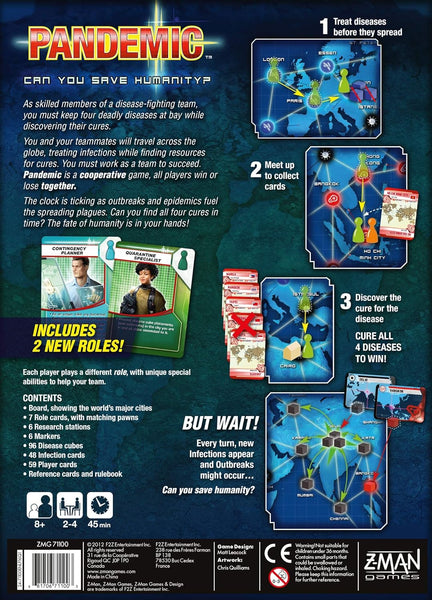 PANDEMIC (BOARD GAME)